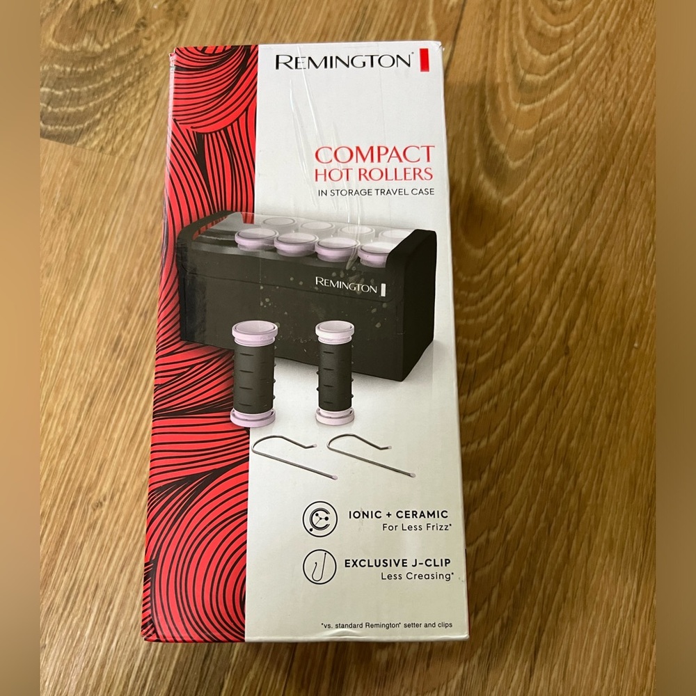 Remington Compact Ceramic Worldwide Voltage Travel Hair Setter Hot Rollers